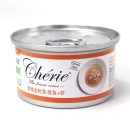 Cherie法丽猫罐头猫零食湿粮大块肉天然微汤罐80g*24罐