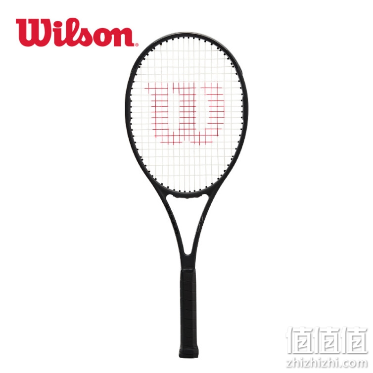 Wilson威尔胜碳素网球拍小黑拍pro staff rf97威尔逊费德勒专业网球拍 【V13小黑拍】费德勒签名款340g