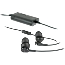 Audio Technica 铁三角 ATH-ANC33iS QuietPoint 主动降噪入耳式耳机，带线控麦克风和控制器