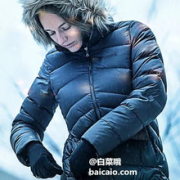 反季低价，Marmot 土拨鼠 Montreal蒙特利尔 女士700蓬中长款毛领羽绒服78570