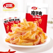 卫龙魔芋爽 辣条 休闲零食 办公室零食 香辣素毛肚180g/袋约12小包 即食小吃小零食