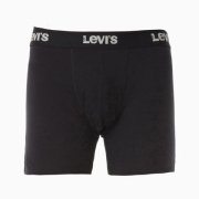 Levi's李维斯男士黑色针织短裤内裤