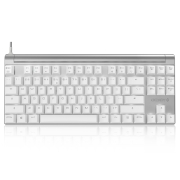 樱桃（CHERRY）MX Board 8.0 G80-3880HVAEU-0 单色背光机械键盘 白色银轴