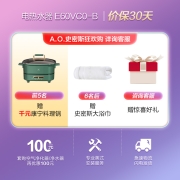 史密斯60升电热水器 专利免更换镁棒 短款小尺寸 金圭内胆8年包换 速热节能 高清大屏E60VC0-B 一级能效节能