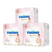 FIVERAMS 五羊 柔柔芯系列 婴儿拉拉裤 XL60片