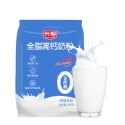 光明 全脂高钙奶粉 袋装 400g  学生 成人 中老年奶粉 早餐冲饮 进口奶源 中秋送长辈 送礼佳品