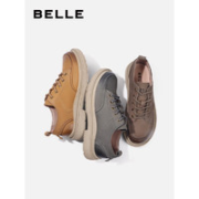 BeLLE 百丽 男士牛皮革工装鞋 A0819CM2