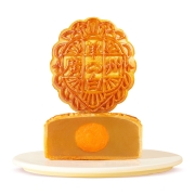 广州酒家 蛋黄纯白莲蓉720g 广式经典月饼礼盒 中秋送礼糕点 团购送礼 员工福利