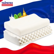 TAIPATEX 天然乳胶颈椎按摩枕+颈椎透气枕 2件装
