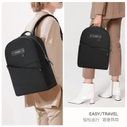 新秀丽（Samsonite）双肩包电脑包14英寸背包女书包MacBook苹果华为笔记本包 BY9*09002 黑色
