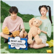 Semir 森马 短袖T恤男2022春季新款宽松圆领套头衫青少年个性ins上衣