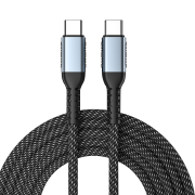 季烁 Type-C数据线100W 2米双Type-C口闪充手机充电器线 适用macbook笔记本 C-C （PD100W） 2m
