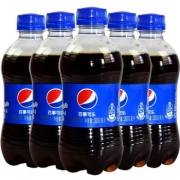 pepsi 百事 可乐碳酸饮料迷你瓶装 300ml*6瓶
