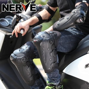 德国NERVE护膝摩托车骑行护具装备机车越野夏季四季摩旅四件套