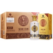 PLUS会员：XIJIU 习酒 金质习酒 53%vol 酱香型白酒 500ml*6瓶 整箱装