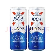 1664 白  啤酒小蓝罐330ml*2 罐装