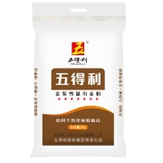 五得利面粉 七星金装雪晶小麦粉5kg  家用优质面粉 馒头 包子 面条 饺子 手擀面多用途好面粉
