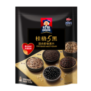 QUAKER 桂格 5黑混合即食燕麦片 袋装 518克