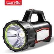 沃尔森 Warsun H883双侧灯高配版LED强光手电筒充电超亮多功能手提探照灯家用矿灯应急灯