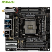 华擎（ASRock）X299E-ITX/ac主板（ Intel X299/LGA 2066）