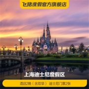 上海迪士尼  迪士尼双人门票+上海迪客湖枫酒店2晚
