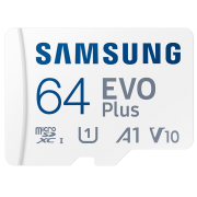 7日0点、京东极速版：SAMSUNG 三星 MB-MC64KA Evo Plus MicroSD存储卡 64GB