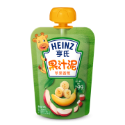 京东极速版：Heinz 亨氏 乐维滋系列 果泥 3段 苹果香蕉味 120g*3件