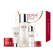 PLUS会员：SK-II 神仙水护肤套装（精华75ml+清莹露30ml+洁面20g+精华霜15g+眼霜2.5g）