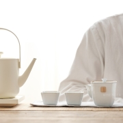 闻说 日式悦白方舟粗陶快客杯 陶瓷一壶两杯简易茶具办公家用简约便携户外车载旅行功夫茶具套装 悦白方舟快客杯（一壶两杯）