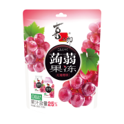 喜之郎 蒟蒻果冻魔芋果汁果冻 红葡萄味 240g