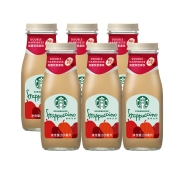 限地区、STARBUCKS 星巴克 星冰乐 如意双思拿铁咖啡 281ml*6瓶