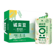 限地区：统一 诚实豆 原味豆奶 250ml*16盒 严选非转基因大豆