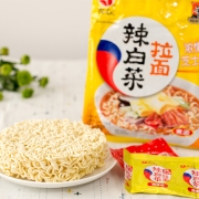 农心 辣白菜浓情芝士拉面 方便面 袋面速食零食品 五连包 120g*5包