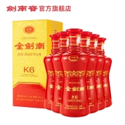 【官方旗舰】剑南春 金剑南K6   52度 500ml*6瓶整箱装