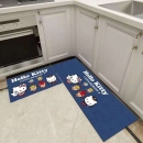 欧凯奇 家居厨房地垫 CF17 A套(40*60+40*120cm) 多种款式可选14.9元 包邮（需拼购，需用券）