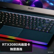 微星(MSI)强袭GE66 15.6英寸游戏本笔记本电脑独显直连(英特尔酷睿i7 16G 1T RTX3080 2.5K 165Hz)P3屏