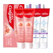 88VIP：Colgate 高露洁 牙膏家庭装（喜马粉盐115g*2+小苏打清新美白120g*2）