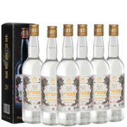 KINMEN KAOLIANG 金门高粱酒 白金龙 58%vol 清香型白酒 600ml*6瓶 整箱装