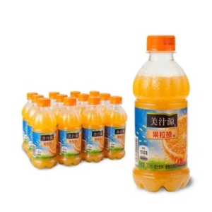限地区:美汁源 果粒橙 橙汁 果汁饮料 300ml*12瓶*3件