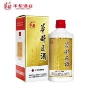 华都匠酒一帆风顺 53度酱香型白酒北京老字号高粱纯粮食酿造口粮酒500ml单瓶装