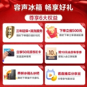容声(Ronshen)【原鲜系列】516升变频一级能效十字对开门四开门冰箱家用风冷无霜除菌BCD-516WD16FP零度养鲜