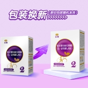君乐宝(JUNLEBAO)至臻2段(6-12个月龄)较大婴儿配方奶粉400克 含CPP+OPO+乳清蛋白