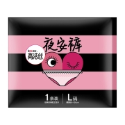 凑单品、88vip：高洁丝 蜜桃臀夜安裤 1条 L码