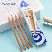 MARCO 马可 6003-HB-12CB 原木色三角杆 HB 12支盒装 多款可选