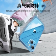 绿联【晶透原护】苹果13手机壳 通用iPhone13 6.1英寸 透明散热全包气囊防摔壳 超薄防滑TPU软边手机保护套