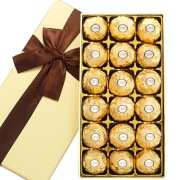 FERRERO ROCHER 费列罗 榛果威化巧克力 18粒 礼盒装+凑单品