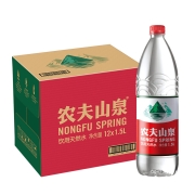 农夫山泉 饮用水 饮用天然水1.5L 1*12瓶 整箱装