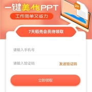 WPS 免费领稻壳7天会员