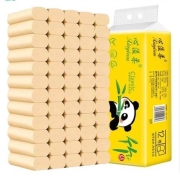 京东极速版：心温柔 本色卷纸 4层竹浆纸巾 1提12卷卷纸*4件
