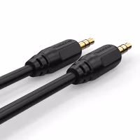 CHOSEAL 秋叶原 QS3210 3.5mm AUX音频线缆 2m 经典黑